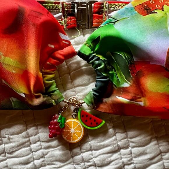 Fashion nova Melanie fruit bikini top S - Picture 2 of 7